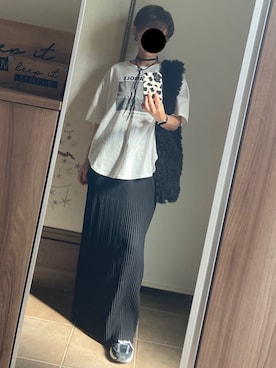 「アイテム（トートバッグ）」を使った、ゆんさん（レディース・153cm）の秋コーディネート