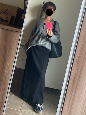 「NET（ネット）のアイテム」を使った、ゆんさん（レディース・153cm）の冬コーディネート