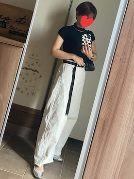 「coca（coca）（コカ）のアイテム」を使った、ゆんさん（レディース・153cm）の夏コーディネート