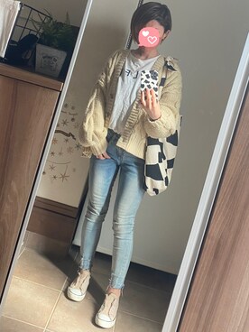 ゆんさん（レディース・153cm）の春コーディネート