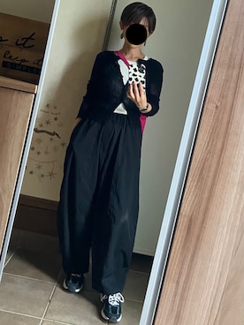 「アイテム（アンダーウェア）」を使った、ゆんさん（レディース・153cm）の秋コーディネート