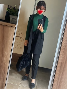 「mignon（ミニョン）のアイテム」を使った、ゆんさん（レディース・153cm）の秋コーディネート