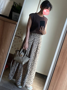「秋色コーデ」｜「アイテム（スリッポン）」を使った、ゆんさん（レディース・153cm）の秋コーディネート