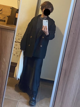 「NET（ネット）のアイテム」を使った、ゆんさん（レディース・153cm）の冬コーディネート