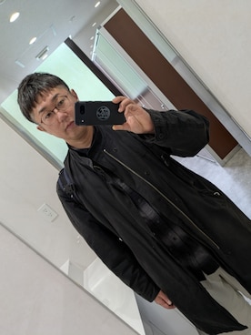 「アイテム（モッズコート）」を使った、kaimokuさん（メンズ・175cm）の秋コーディネート