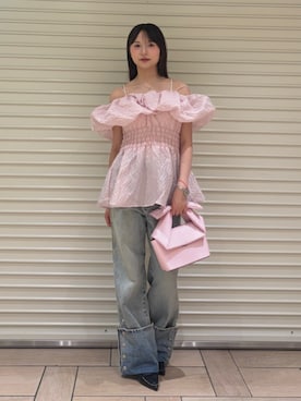 Harunaさん(レディース・160cm)の夏コーディネート