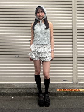 Harunaさん(レディース・160cm)の夏コーディネート