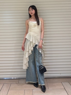 Harunaさん(レディース・160cm)の夏コーディネート