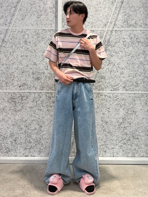 ♡アディブレイク♡ワイドデニムパンツ♡2330 adidas（アディダス