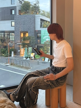 マー ボーイッシュさん(メンズ・156cm)の夏コーディネート