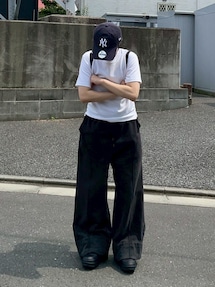 マー｜UNIQLOのTシャツ/カットソーを使った参考コーディネート