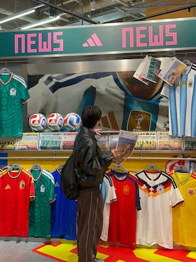 「H&M（エイチ・アンド・エム）のアイテム（ジャケット/アウター）」を使った、maaaaa51さん（メンズ・155cm）の冬コーディネート