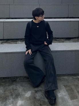 マーさん（メンズ・156cm）の冬コーディネート