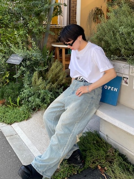 「ボーイッシュ」｜マーさん（メンズ・156cm）の春コーディネート
