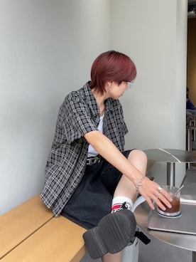 マーさん(メンズ・156cm)の春コーディネート