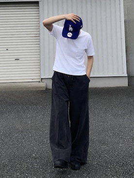マー ボーイッシュさん(メンズ・156cm)の夏コーディネート