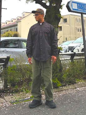 「WAIPER.inc（ワイパーインク）のアイテム」を使った、jm2931さん（メンズ・176cm）の春コーディネート