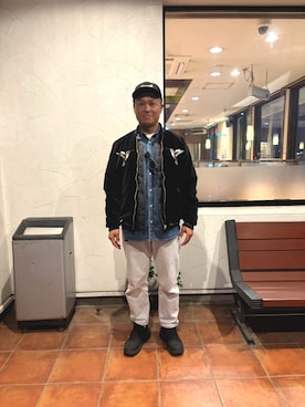 「HOKA（ホカ）のアイテム」を使った、jm2931さん（メンズ・176cm）の冬コーディネート