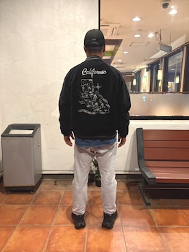 「HOKA（ホカ）のアイテム」を使った、jm2931さん（メンズ・176cm）の冬コーディネート