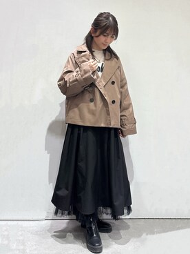 まみさん（レディース・155cm）の冬コーディネート
