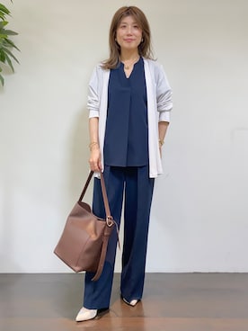 「UNTITLED（アンタイトル）のアイテム」を使った、tomoさん（レディース・155cm）の夏コーディネート
