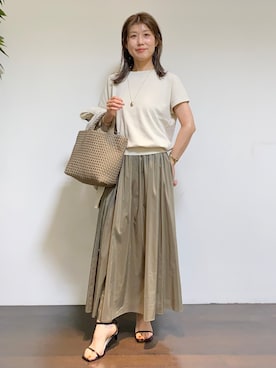 tomoさん(レディース・155cm)の夏コーディネート
