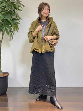 tomoさん(レディース・155cm)の秋コーディネート