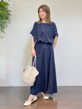 tomoさん(レディース・155cm)の夏コーディネート