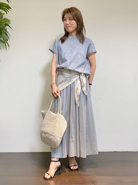 tomoさん(レディース・155cm)の夏コーディネート