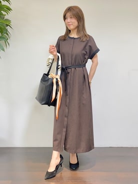 「UNTITLED（アンタイトル）のアイテム」を使った、tomoさん（レディース・155cm）の夏コーディネート