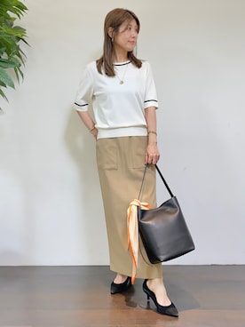 tomoさん(レディース・155cm)の夏コーディネート