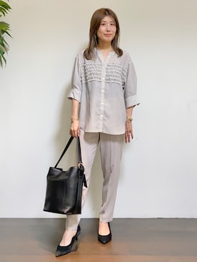tomoさん(レディース・155cm)の夏コーディネート