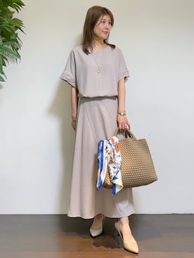 tomoさん(レディース・155cm)の夏コーディネート