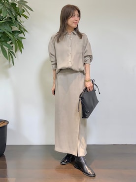 「UNTITLED（アンタイトル）のアイテム」を使った、tomoさん（レディース・155cm）の秋コーディネート