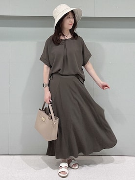 makiさん(レディース・154cm)の春コーディネート
