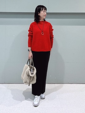 makiさん(レディース・154cm)の冬コーディネート
