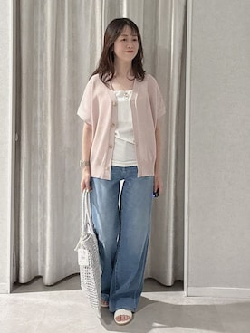 「MILOS（ミロス）のアイテム」を使った、makiさん（レディース・154cm）の春コーディネート