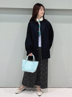 「SOUP（スープ）のアイテム」を使った、makiさん（レディース・154cm）の冬コーディネート