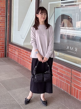 「UNTITLED（アンタイトル）のアイテム（アクセサリー）」を使った、makiさん（レディース・154cm）の秋コーディネート