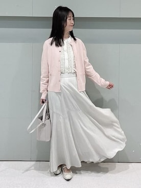 「SOUP（スープ）のアイテム」を使った、makiさん（レディース・154cm）の春コーディネート