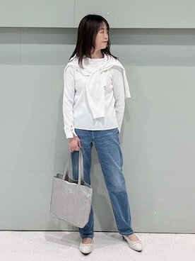 「Reflect（リフレクト）のアイテム」を使った、makiさん（レディース・154cm）の春コーディネート