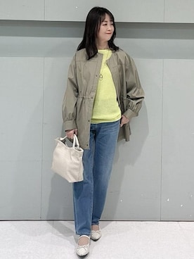 「Rubyrivet（ルビーリベット）のアイテム（アクセサリー）」を使った、makiさん（レディース・154cm）の春コーディネート