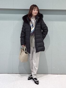 makiさん(レディース・154cm)の冬コーディネート