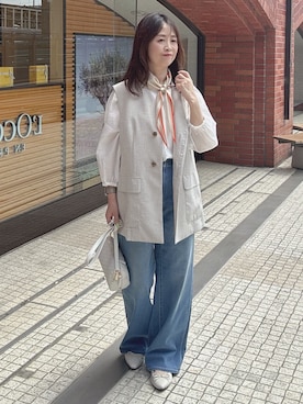 makiさん(レディース・154cm)の春コーディネート
