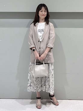 makiさん(レディース・154cm)の春コーディネート