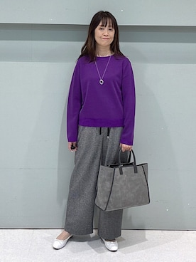 「UNTITLED（アンタイトル）のアイテム（アクセサリー）」を使った、makiさん（レディース・154cm）の秋コーディネート