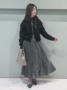 makiさん(レディース・154cm)の冬コーディネート