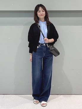 「UNTITLED（アンタイトル）のアイテム」を使った、makiさん（レディース・154cm）の夏コーディネート