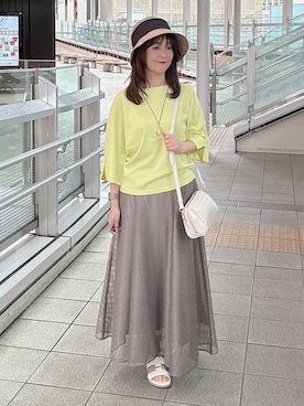 makiさん(レディース・154cm)の春コーディネート