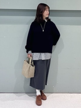 makiさん(レディース・154cm)の冬コーディネート